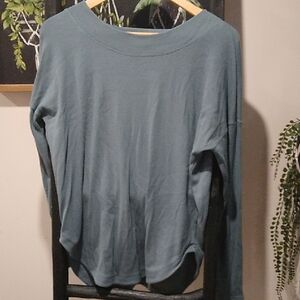Women's Athleta Open Back Long Sleeve Shirt